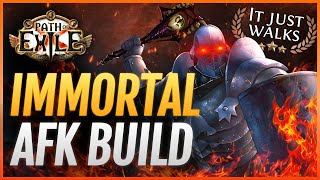 324 IMMORTAL CWS Juggernaut  AFK T17 Farmer  Build Guide for Path of Exile [upl. by Oinotna]