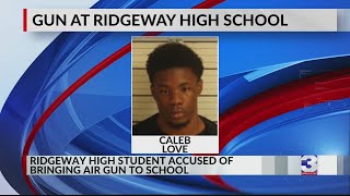 Ridgeway High School student accused of bringing air gun to school [upl. by Anuahs448]