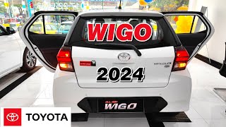 2024 Toyota Wigo First Impressions Review Interior and Exterior [upl. by Leanora]