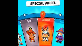 King of Gaming Guru Stumble Guys I Got New Skin SPECIAL WHEEL stumbleguys [upl. by Kandace112]