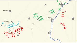 Waterloo  1815  Animation [upl. by Duthie]