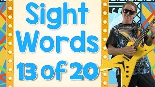 Sight Words  Ready to Read Sight Words  List 13  Jack Hartmann [upl. by Derr135]