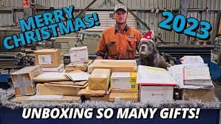 Opening amp Unboxing Fan Mail  Merry Christmas 2023 🎄 [upl. by Persian878]