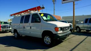 2007 Ford E250 Cargo Van with 34k Miles 54L V8 Former Cox  Loaded [upl. by Morley828]