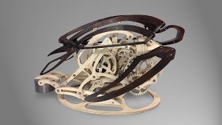 Carapace an organic motion sculpture [upl. by Sivi]