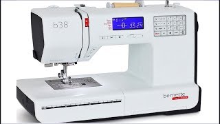 Bernette b37  Bernette b38  Sewing Machine Bernette DVD [upl. by Jarib]