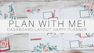 Plan With Me  Classic Happy Planner Dashboard Layout  July 17 2024 [upl. by Noami922]