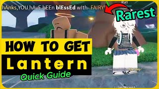 How To Get Lantern in FISCH  Best Guide [upl. by Ahsyat]