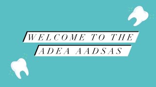 Applying to Dental School The ADEA AADSAS Application 2022 Cycle Walkthrough [upl. by Dannie]