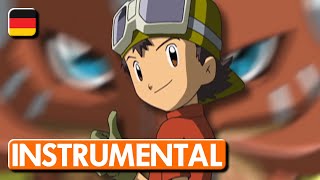 🇩🇪 Salamander Instrumental · Digimon Frontier Insert Song [upl. by Aicirtac]