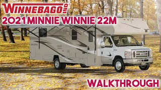 2022 Winnebago Minnie Winnie 22M  Walkthrough [upl. by Eislel229]