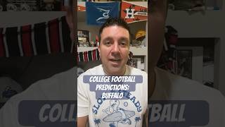 CFB Predictions Buffalo collegefootball predictions ncaafootball sports cfb cfbpicks buffalo [upl. by Petrick]