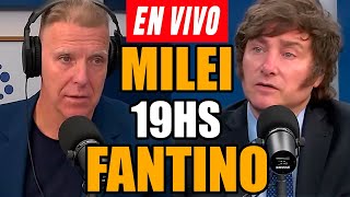 MILEI PRESIDENTE EN VIVO CON FANTINO TRAS GANAR LAS ELECCIONES [upl. by Anev569]