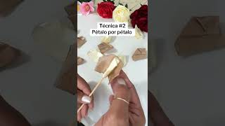 Ya sabias estas 2 técnicas de hacer rosas eternas manualidades diy flores emprendimiento [upl. by Ydissahc]