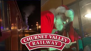 Vlogmas Day 3 Churnet Valley Polar Express Onride Footage November 2022 [upl. by Tyrus]