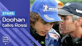 Mick Doohan talks Valentino Rossi  Trans World Sport [upl. by Cherye]