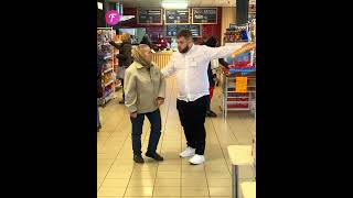 Supermarket customers reactions to social experiment shorts [upl. by Yeniar]