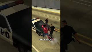 IF YOU LAND ON A POLICE CAR WITH A MOTORCYCLE IN GTA GAMES [upl. by Ivens]