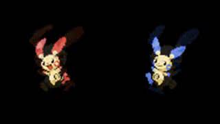 Plusle amp Minun Cry Comparison [upl. by Arorua]