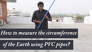 How to measure the circumference of the Earth using PVC pipes Tamil  LMES [upl. by Nor840]