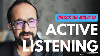 How Active Listening Enhances Productivity amp Boosts Your Mental Health [upl. by Gussy]