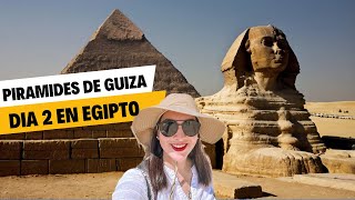 🇪🇬Visitando las Pirámides Egipto Día 2  9 días en Egipto [upl. by Nnarefinnej]