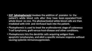 Lecture182 Principles of Phototherapy Part 1 Rooks Chapter 21 [upl. by Allicsirp]