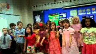 Kindergarten Macarena Months song [upl. by Anoed846]