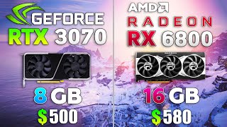 RX 6800 vs RX 6800 XT  How Big is The Difference [upl. by Quentin710]