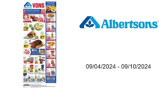 Albertsons Weekly Ad US  09042024  09102024 [upl. by Anole25]