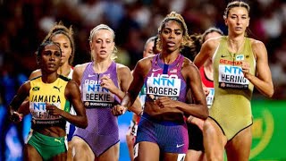 Womens 800m SemiFinal 23  2023 WorldAthleticsChampionshipsBudapest BenFieldTrackandField 📺🔔 [upl. by Zinck244]