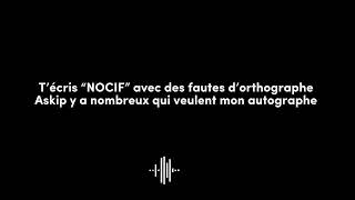 Kaïl  Nocif Official [upl. by Eicarg]