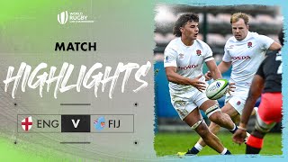 England win in STYLE  England v Fiji  World Rugby U20 Championship 2024 Match Highlights [upl. by Onailil]