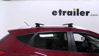 etrailer  Rhino Rack Roof Rack Review  2015 Hyundai Tucson [upl. by Jun]