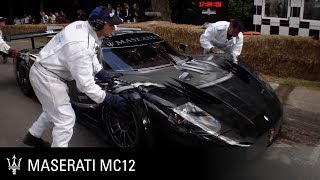 Maserati MC12 at Goodwood [upl. by Bergmans276]