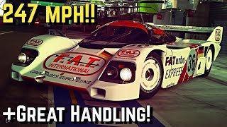 GT SPORT  247 MPH Porsche 962C CIRCUIT Setup [upl. by Llenroc977]