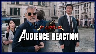 Audience Reacts to GEORGE CLOONEY Cameo  The Flash Audience Reaction [upl. by Ninel]