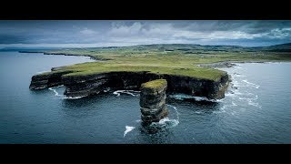 Downpatrick Head  Wild Atlantic Way County Mayo Ireland 4K [upl. by Nimajneb]