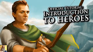 Introduction to Heroes  Grepolis  Official Tutorial [upl. by Auberta]