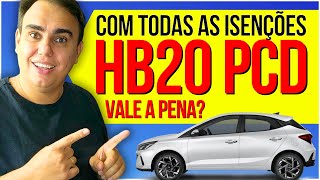 HB20 COM TODAS AS ISENÇÕES PARA PCD carros auto pcd [upl. by Enywtna]