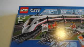 recensione lego set 60051 treno lego city parte 1 [upl. by Eselahs379]