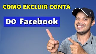 Como EXCLUIR CONTA DO FACEBOOK PERMANENTEMENTE [upl. by Oicatsana]