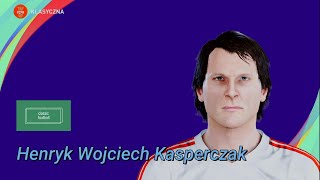 Henryk Wojciech Kasperczak  PES Clasico Face Bodyamp Stats [upl. by Thorr]