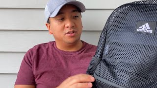 Adidas Hermosa II Mesh Backpack Review [upl. by Onimixam224]