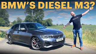 BMW M340d review – M3 thrills for a fraction of the price [upl. by Nylkoorb]