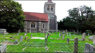 A Walk from Manor Park to St Marys Parish Church  Farnham Royal 5824 [upl. by Tulley]