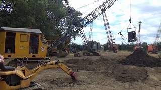 Priestman Tiger Dragline Working [upl. by Eneleh494]