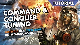 Tutorial CampC Generals und Die Stunde Null Tuning unter Windows 1011 [upl. by Harrietta705]