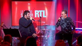 Patrick Fiori amp Florent Pagny  Jy vais Live  Le Grand Studio RTL [upl. by Ainelec968]