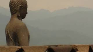 Namo Ratna Traya by Ani Choying Drolma Borobudur Temple Indonesia [upl. by Karlie130]